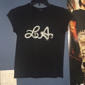 Brandy Melville LA Snake Tee